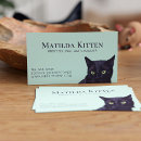Recherche de de chat noir cartes visite Pour elle