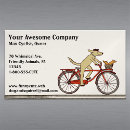 Recherche de animaux humoristiques cartes visite Chien