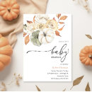Recherche de autumn baby shower invitations Citrouille