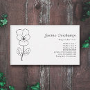 Suche nach panik visitenkarten Blume