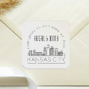 Recherche de le kansas autocollants Ville