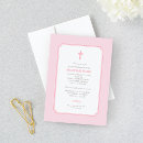 Recherche de filles baptême invitations Baby girl