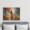 Suche nach abstraktes wasser poster Frau