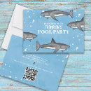Recherche de shark pool party invitations Pour tous