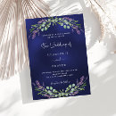 Recherche de bleu lavande mariage invitations Fleur sauvage