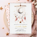 Recherche de celestial baby shower invitations Lune