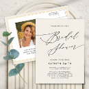 Recherche de champagne bridal shower invitations Script