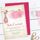 Recherche de ballerine vintage invitations Pour elle