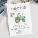 Suche nach tractor birthday einladungen Party