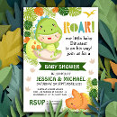 Recherche de dinosaure baby shower invitations Mother to be