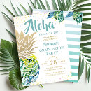 Recherche de aquarelle tropicale invitations Classe de 2024