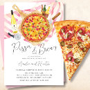 Recherche de pizza baby shower invitations Unique