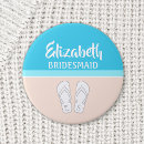 Recherche de wedding monogram badges Bridesmaid