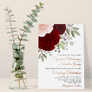 Recherche de burgundy rose mariage invitations Pour tous