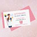 Recherche de propreté cartes visite Affaires