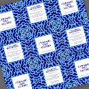 Suche nach verzierungen für visitenkarten Blau