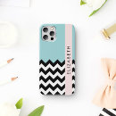 Recherche de zigzag noir et blanc iphone coques Pour elle