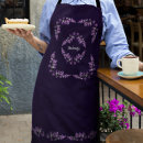 Recherche de motif pourpre tabliers Violet