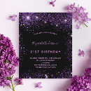 Recherche de 12ème anniversaire invitations Violet