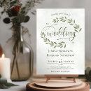 Recherche de feuille rustique invitations Élégant