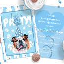 Recherche de bulldog invitations À l'anniversaire du chien