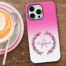 Recherche de couronne rose iphone coques Monogramme