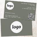 Recherche de sauge cartes visite Logo