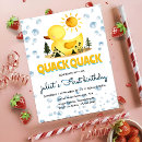 Recherche de caoutchouc canard invitations Aquarelle