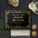 Recherche de or noir invitations Glamour