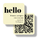 Recherche de créatrice cartes visite Code qr