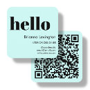 Recherche de créatrice cartes visite Code qr