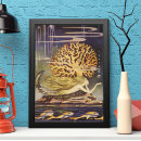 Suche nach retro meerjungfrau poster Fantasie