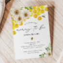 Recherche de honey baby shower invitations Jaune