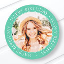 Recherche de birthday template autocollants Happy