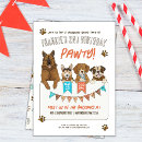 Recherche de dog pawty invitations Pour tous