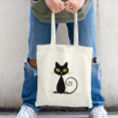 Recherche de yeux de halloween sacs Chat noir