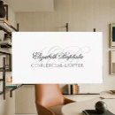 Recherche de police de calligraphie cartes visite Chic