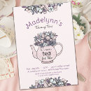 Recherche de thé pour deux invitations Pour elle