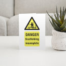 Suche nach gefahr karten Warnung