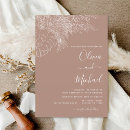Recherche de pampas grass mariage invitations Bohémien