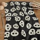 Suche nach schädel und knochen geschirr tücher Gothic