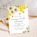 Recherche de honey bee baby shower invitations Neutre