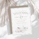 Recherche de noël mariage invitations Blanc