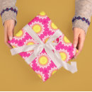 Suche nach rosa sonnenblumen geschenkpapier Muster