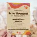 Recherche de les années 1960 invitations Rétro