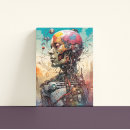 Suche nach roboter leinwandbilder Abstrakt