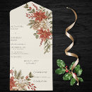 Recherche de formel noël invitations Poinsettia