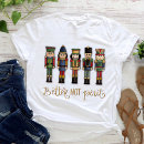 Recherche de nutcracker christmas tshirts Crêpe