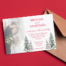 Recherche de arbre rouge invitations Hiver