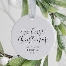 Recherche de first married christmas Mr and mrs